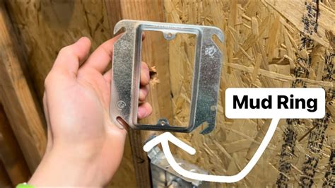 catty rings for electrical box on sheetrock repair|What Are Mud Rings Used For: Getting Around Electrical Issues.